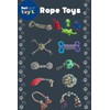 Petface Toyz Rope Ball Tugger Dog Toy