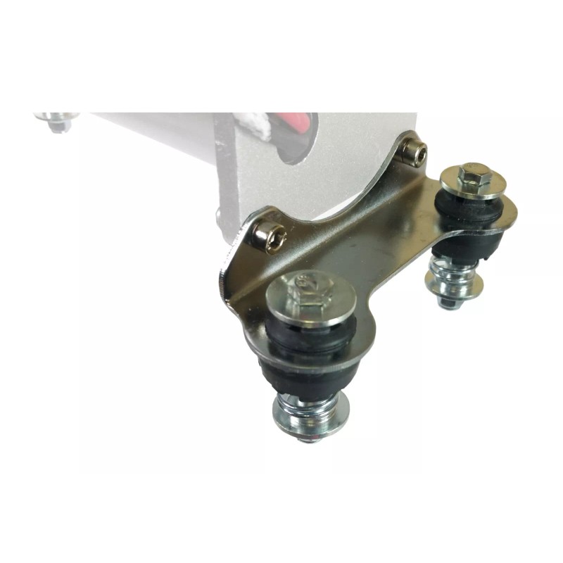 airmaxxx Chrome Air Compressor Vibration Isolator Upgrade Feet Kit for