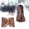 Peine Elástico Doble Clip, Peinetas para el cabello de las