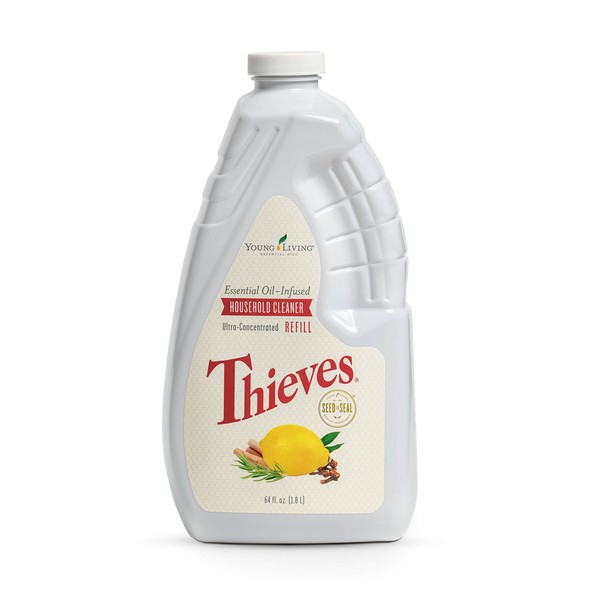 Thieves Household Cleaner Refill 64oz by Young Living Essential Oils,64 fl.oz.