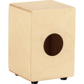 Meinl Percussion Mini Cajon Drumbox - Gift Idea for Musicians - Decorative Gift for Children and Adults - Playing Surface Burl Wood (MC1BW)