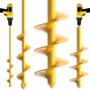 NAFOGAR Garden Auger Drill Bit for Planting 1.6"x16.5