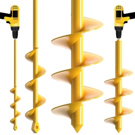 NAFOGAR Garden Auger Drill Bit for Planting 1.6"x16.5