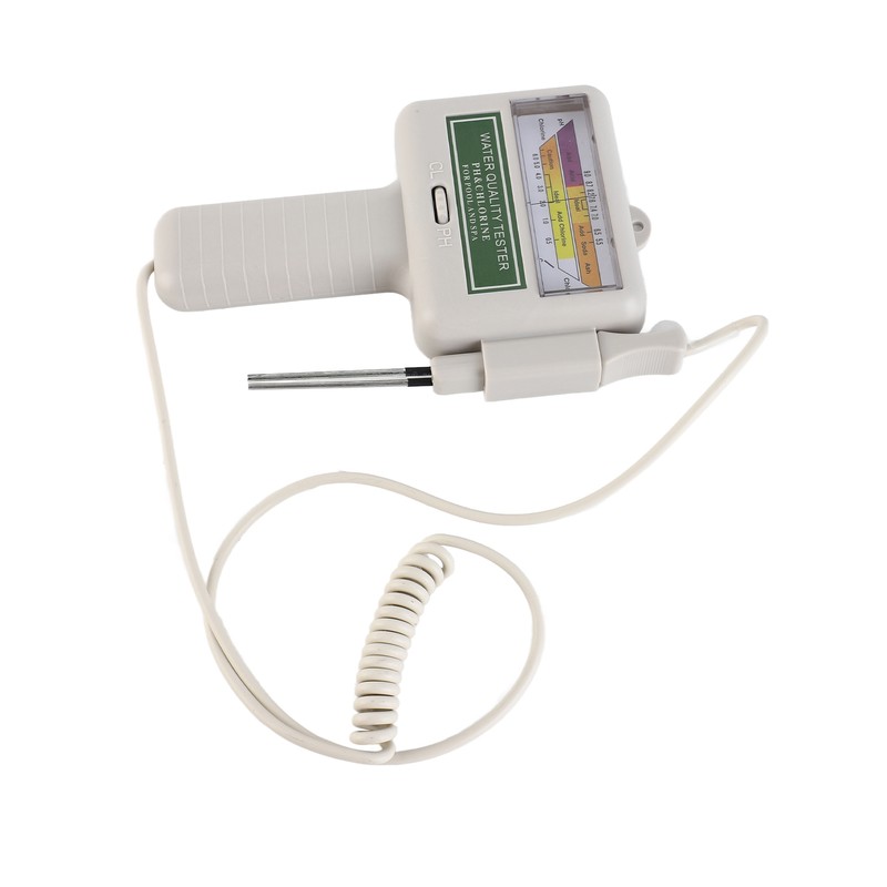 Swimming Pool Water Quality Tester 2 in 1 PH CL2