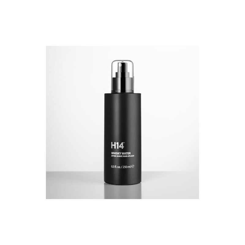H14 Whisky Water After Shave Man Splash 8.5 oz