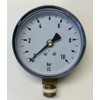 Manometer, Anschluß unten Gewinde 1/4" Druckmesser z.B. für Druckminderer, Wasserfilter, Druckanzeiger, Druckanzeige