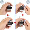 2 Pack Hand Tally Counter, Clicker Counter Handheld 4 Digit