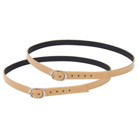 AHIER Women's Detachable PU Leather Shoe Straps,High Heels Anti-loose Shoelace Accessories