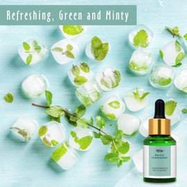 Pacific Peppermint Fragrance Oil, MitFlor Single Scented Oil, Large Size Premium Grade Fragrance Oil for Soap & Candle Making, Essential Oils for Diffuser, Refreshing Home Fragrance, 30ml