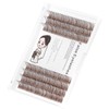Bodermincer 231 Clusters D Curl Dark Brown/Black Individual Eyelash Extension