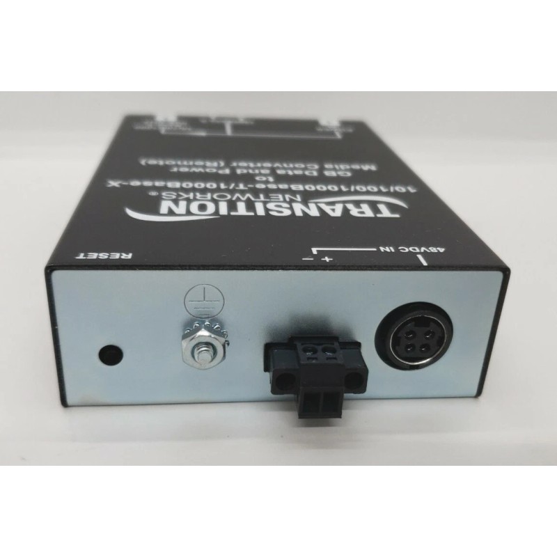 NEW Transition Ethernet Over Coax Network Extender Media Converter EOCPD4020-110