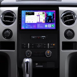 ASURE Android 15 Car Stereo for Ford F150 2009–2012, 9" Touchscreen Radio Upgrade with Wireless CarPlay & Android Auto,Bluetooth 5.4,Wi-Fi 6.0, 4+64GB, DSP, Backup Camera,Plug & Play, SWC, HD Display