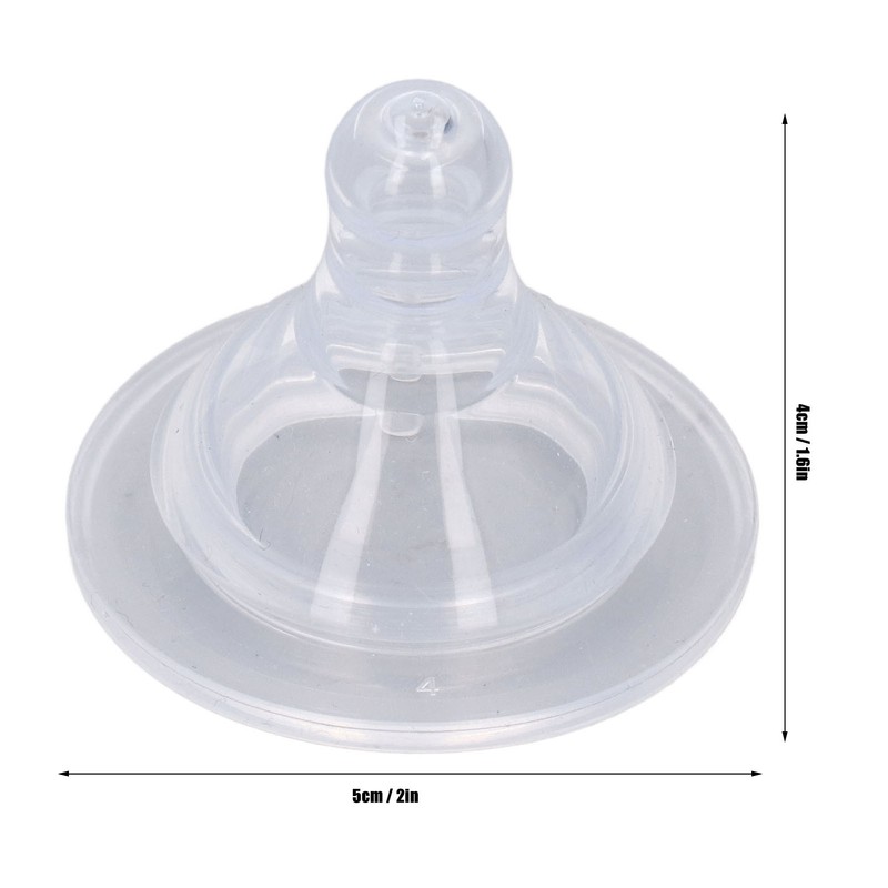 10pcs Infant Silicone Nipples Baby Bottle Replacement Feeding Nipples for