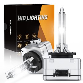 GOOACC D3S - Bombillas HID para faros delanteros, 6000 K, color blanco diamante, haz de luz alta, bombillas de repuesto de xenón, 2 unidades