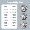 Replacement Shaving Heads Pack of 6, Compatible with Series 1000,