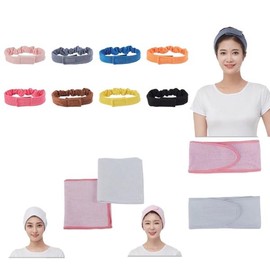 라인 머리띠 터번 헤어샵 세안헤어밴드 Line Hair Band Turban Hair Salon Face Wash Hair Band
