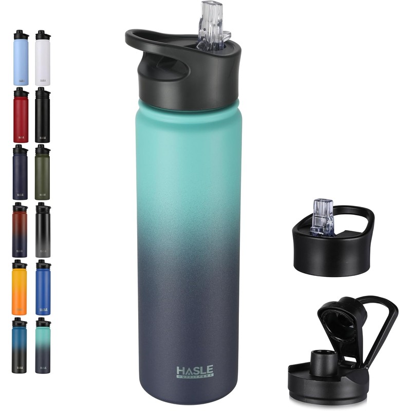 HASLE OUTFITTERS - Botella de agua aislada de acero inoxidable