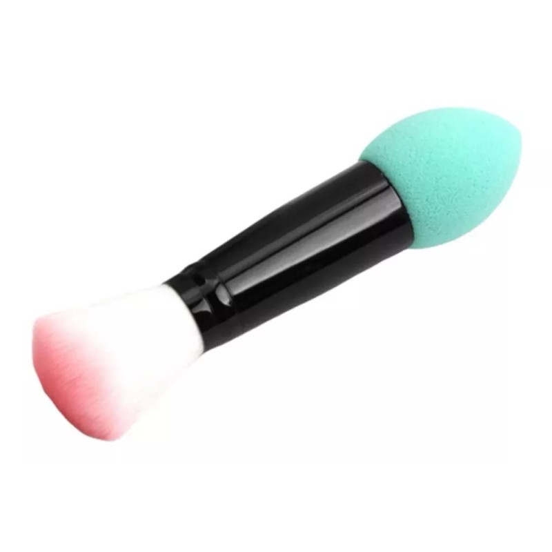 Glowish Cat Brocha Y Esponja Puff Para Maquillaje 2 En