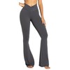 Sunzel Flare Leggings, Crossover Yoga Pants with Tummy Control, High-Waisted