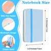 Gjinxi Pocket Notebook, Small Cute Notepads Color Hardcover Journals, Mini