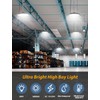 WILLGOTOP 350W 4 Pack UFO LED High Bay Light, 50000LM