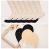 MANZI Invisible Half Toe Topper Socks Slingback Liner Socks with
