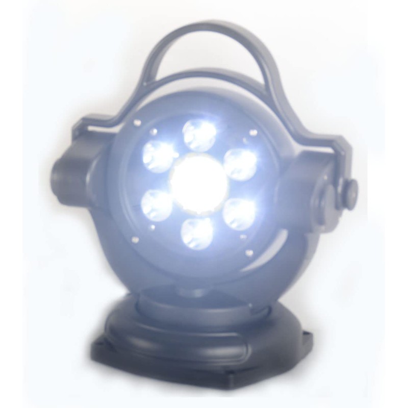 Led Search Light 11 Inch 90W 360 Degrees Rotating Remote