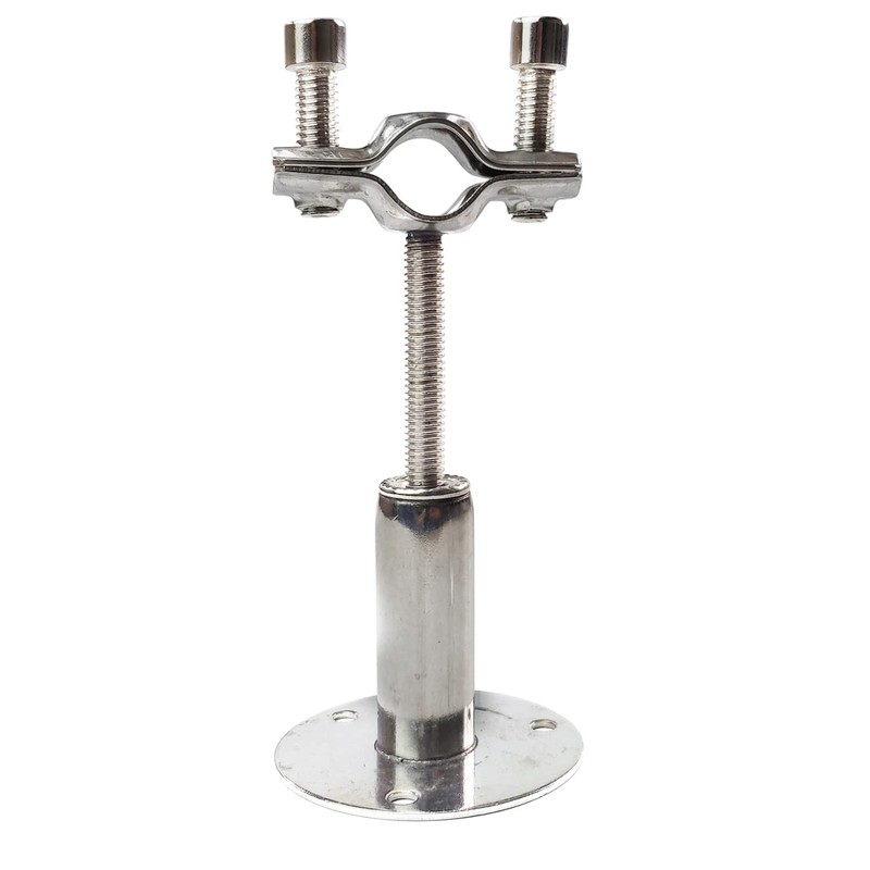 JENSWILL 2PCs Wall Mount Ceiling Pipe Support 304 Stainless Steel