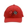 Corvette C2 Flex Fit Hat Red Large/Extra Large Fit