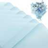 20 Sheets Matte Frosted Flower Bouquet Wrapping Paper,Double Sided Flower