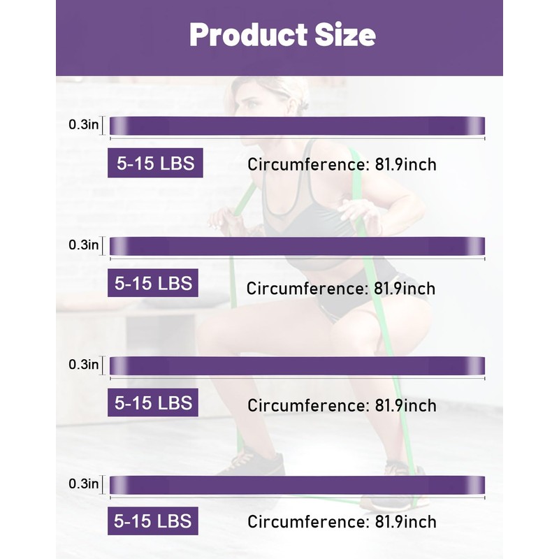 Resistance Bands, Pull Up Bands, Pull Up Assist Band Exercise