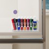 VieFantaisie Acrylic Magnetic Dry Erase Marker Holder, 10 Slots Clear