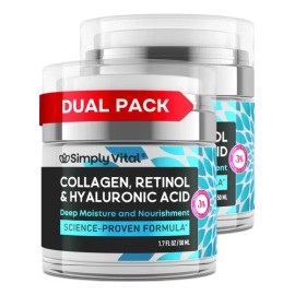 Simplyvital Crema Hidratante De Colágeno, Retinol Y Ácido                                                                                             