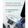 CYBORIS Micro SD Card Reader, USB 3.0 USB-C Memory Card