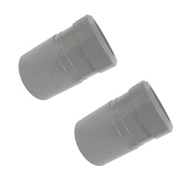 SOLAR POOL SUPPLY Solar Panel to PVC Pipe Adapter, Prevents Rubber Hose Leaks during Connection with Unmatched Seal, Designed for 2.375" O.D. Header Manifolds — 2 Pack