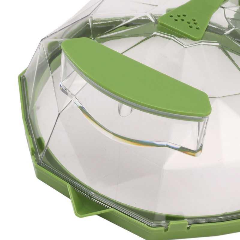 Microwave Splash Heating Cover PC Food Splatter Guard with Extension