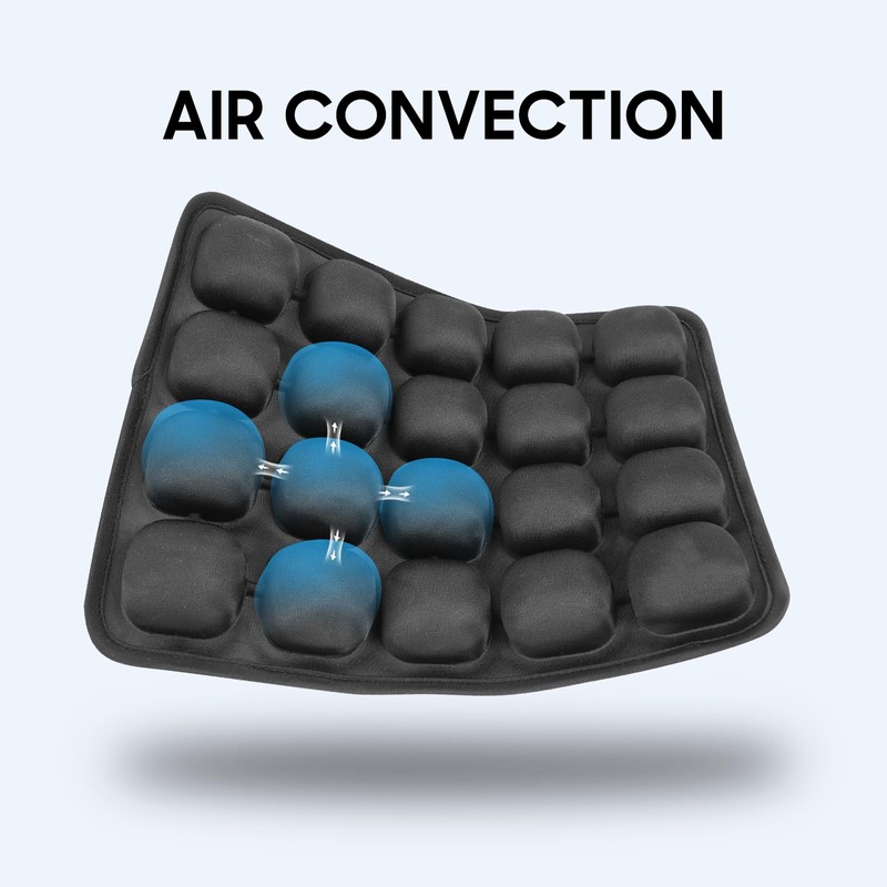 JFT Motorcycle Seat Cushion Air Pad, Pressure Relief Ride Motorcycle