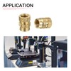 DTGN M4x8mmx6mm(ID x L x OD) Knurling Insert Nuts -