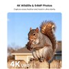 Misstech 4K UHD Solar Trail Camera, 0.1s Motion-Activated Wildlife Record