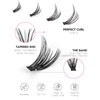 Short Lash Clusters Wispy C Curl Eyelash Clusters Volume Individual