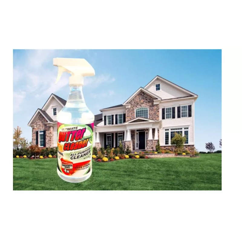 vic_space1 Gutter Cleaner Strain Remover Citrus Scented Edge Non-Toxic Natural