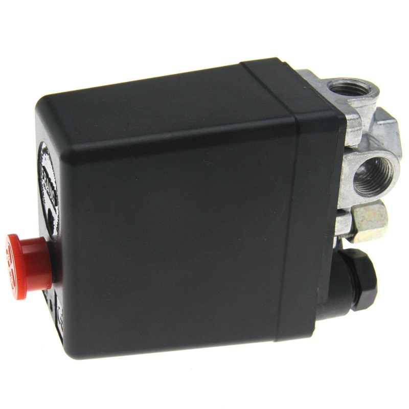 YINETTECH Air Compressor Pressure Valve Switch Control Relief Regulator Gauges