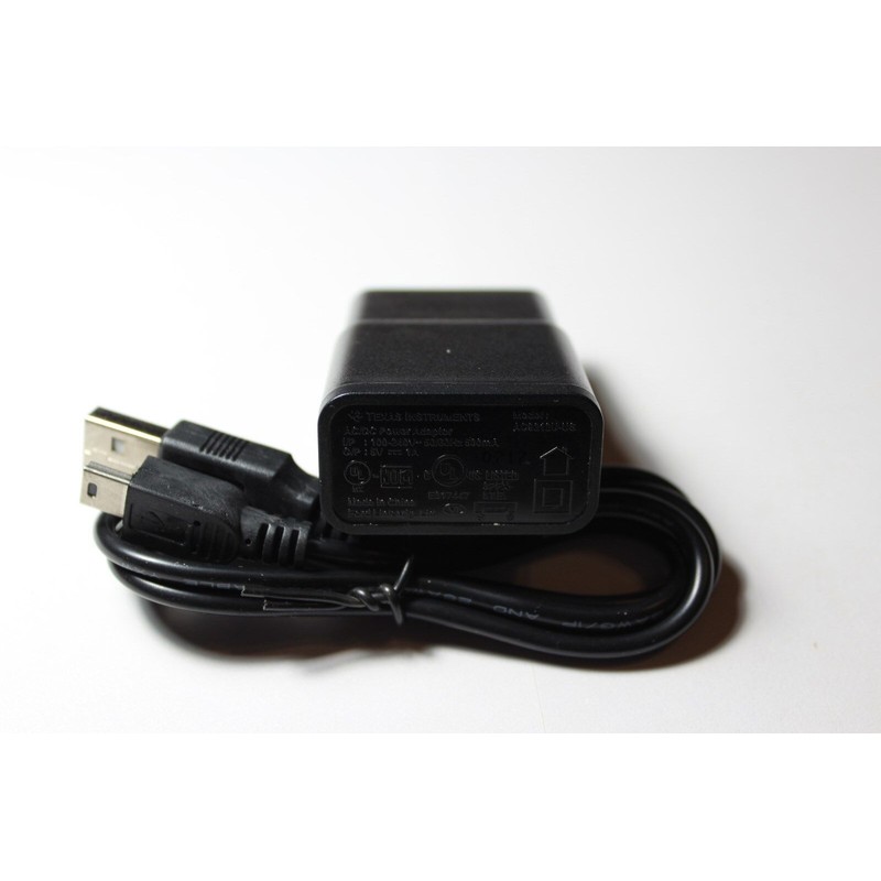 Texas Instruments New Factory TI-84 Plus CE Charger AC Adapter