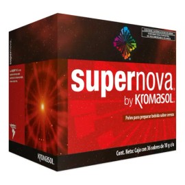 Supernova Energía 36 Sobres Bebida Sabor Cereza Kromasol                                                                                              