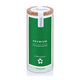 Wunschkapsel BINDEGEWEBE Premium Dietary Supplement XL, Especially for Subcutaneous and Epithelium, High Dose MSM, Manganese, Hyaluron, Proline, 290 Vegan Capsules from German Manufacture