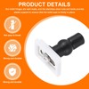 sourcing map 2Pcs Toilet Seat Cover Hinge, 40mm Blind Hole