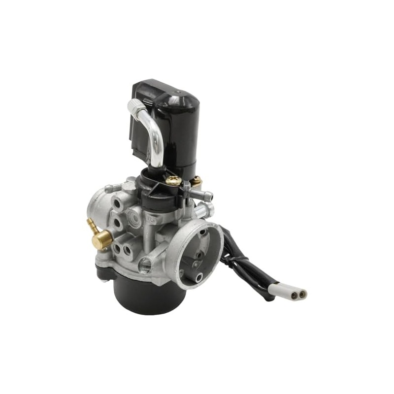 Hoypeyfiy 17.5mm Carburetor Replacement for Piaggio 50cc Motorcycle Replacement for