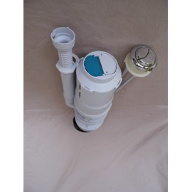Dual Flush Top Button Canister Flush Valve For 12 Inch Tall 3 inch Two Piece Toilet with Flush Button