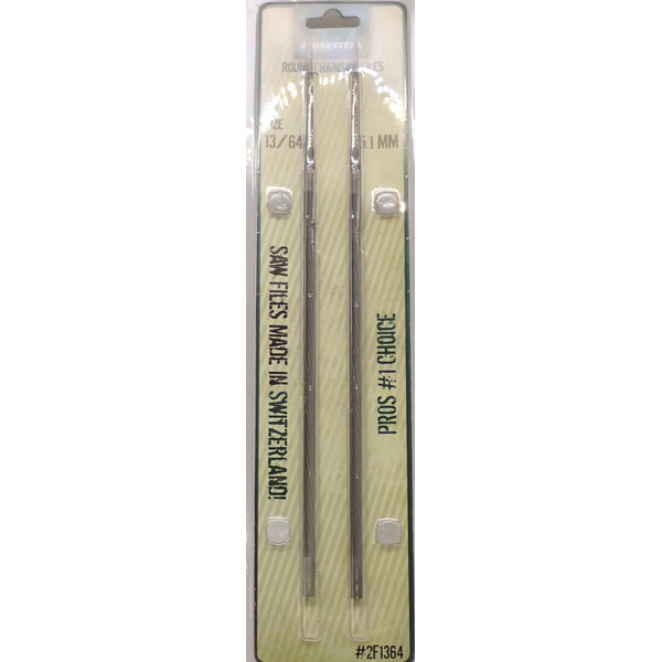 Traverse Creek Incorporated Forester Chainsaw Sharpening Files Swiss Made 2-Pack