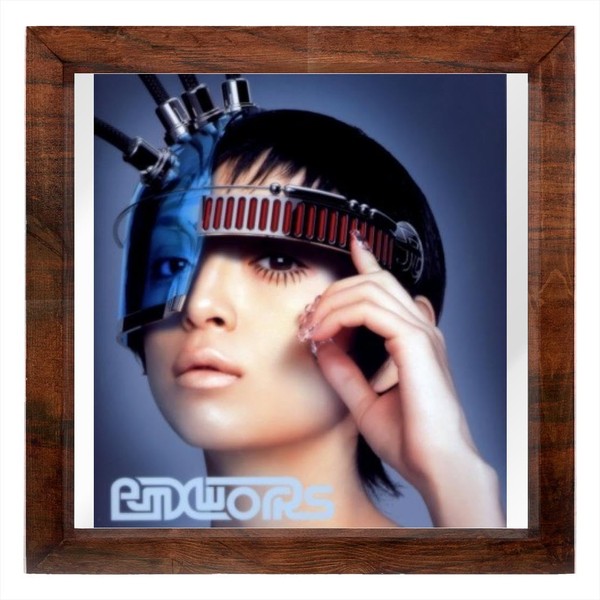 Ayumi Hamasaki - 12X12 Full Color Photo Sign With Hand
